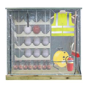 JI-AH161 안전모 안전화 보관함